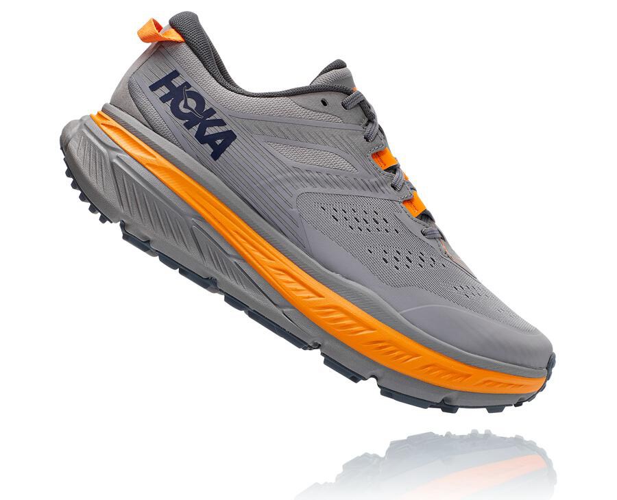 Hoka One One Spor Ayakkabı Erkek Gri - Stinson Atr 6 - NF7601259